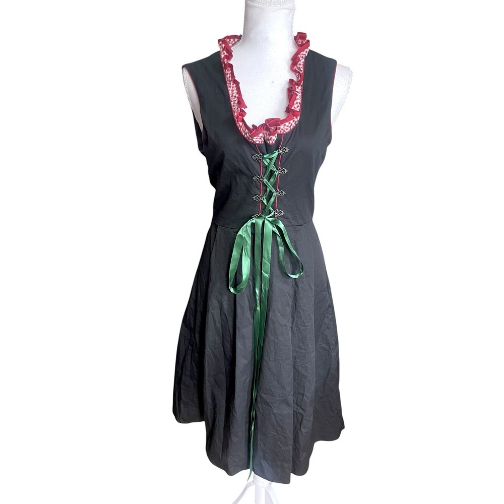 Scarlet‎ Darkness Octoberfest Barmaid Cosplay Dress Renaissance Fantasy Fairy L